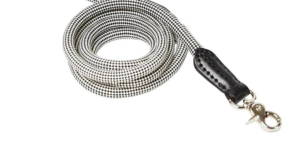 NEW HARRY BARKER walkin' the dog rope leash in black